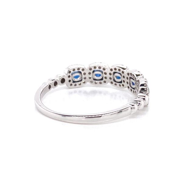 18k Mulit Halo Gemstone Ring Image 4 David Douglas Diamonds & Jewelry Marietta, GA