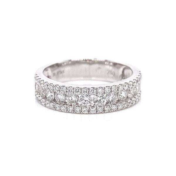 18k Multi Row Diamond Ring David Douglas Diamonds & Jewelry Marietta, GA