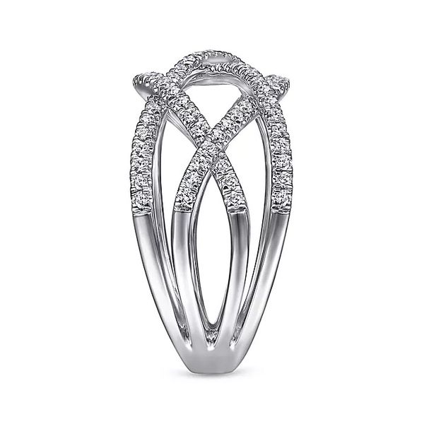 Layered Grid Diamond Ring Image 4 David Douglas Diamonds & Jewelry Marietta, GA