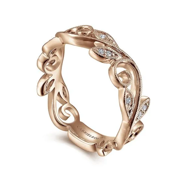 Floral Diamond Ring thumb image 3