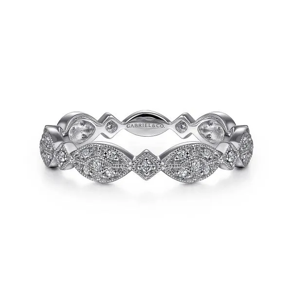 Marquise Cluster Stackable Ring David Douglas Diamonds & Jewelry Marietta, GA