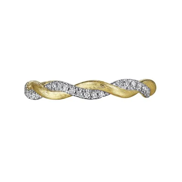 Twisted Stackable Ring Image 4 David Douglas Diamonds & Jewelry Marietta, GA