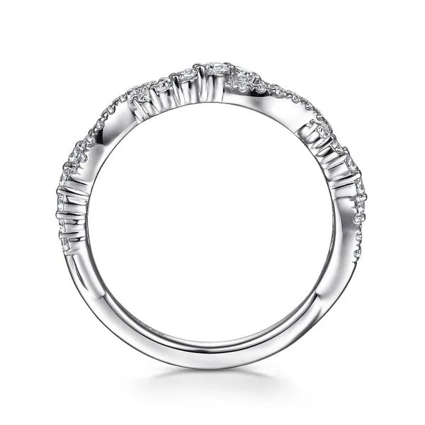 Twisted Diamond Ring Image 2 David Douglas Diamonds & Jewelry Marietta, GA