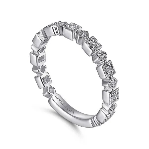 Geometric Stackable Ring Image 3 David Douglas Diamonds & Jewelry Marietta, GA