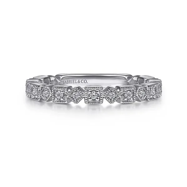 Geometric Stackable Ring David Douglas Diamonds & Jewelry Marietta, GA