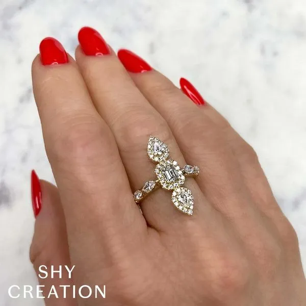 14k Elongated Ring
