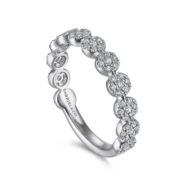 Pave Cluster Ring thumb image 3