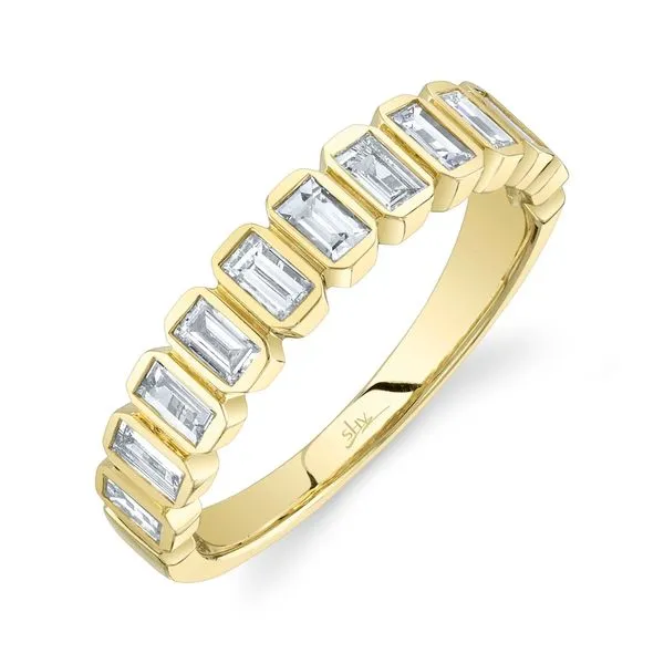 14k Bezel Stackable Ring