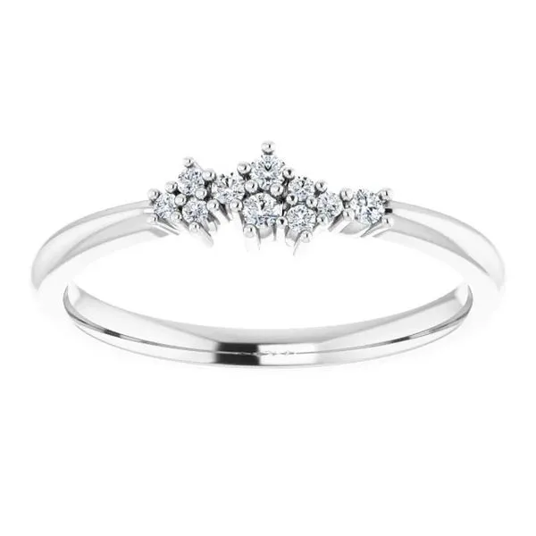 14k Stackable Cluster Ring Image 3 David Douglas Diamonds & Jewelry Marietta, GA