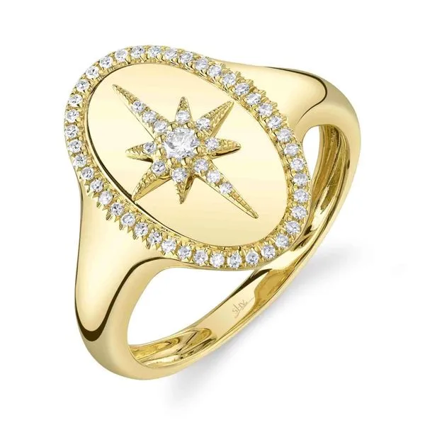 North Star Signet Ring
