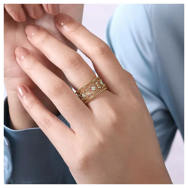 Open Work Ring Image 5 David Douglas Diamonds & Jewelry Marietta, GA
