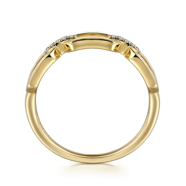 Chainlink Diamond Ring