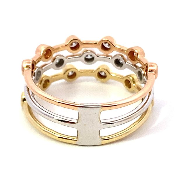 Tricolor Fashion Ring Image 3 David Douglas Diamonds & Jewelry Marietta, GA