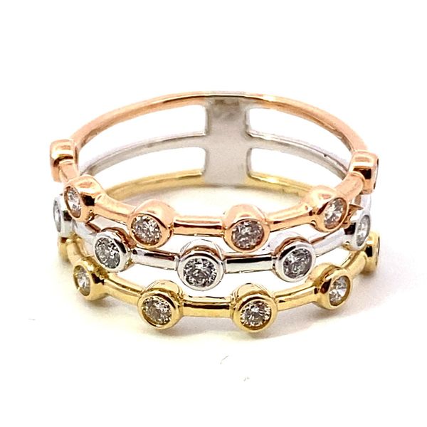 Tricolor Fashion Ring David Douglas Diamonds & Jewelry Marietta, GA