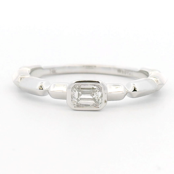 Emerald Geometric Ring David Douglas Diamonds & Jewelry Marietta, GA