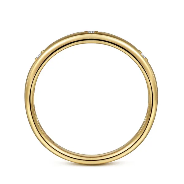 Smooth Diamond Ring