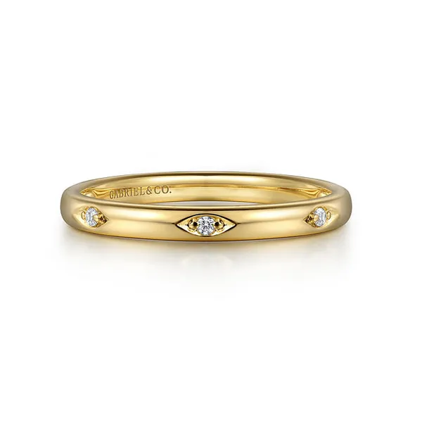 Smooth Diamond Ring
