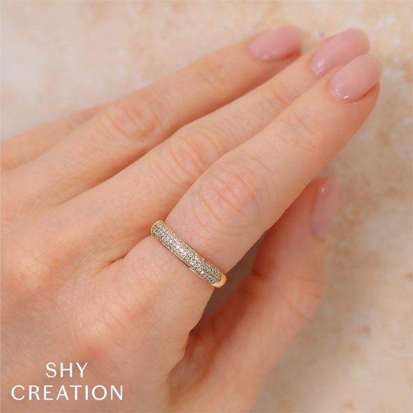 Pave Stackable Band Image 2 David Douglas Diamonds & Jewelry Marietta, GA