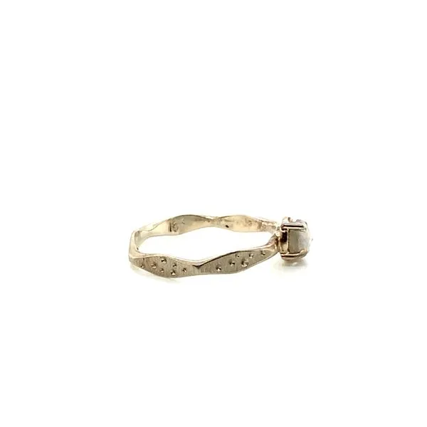 14k Rose Cut Diamond Ring
