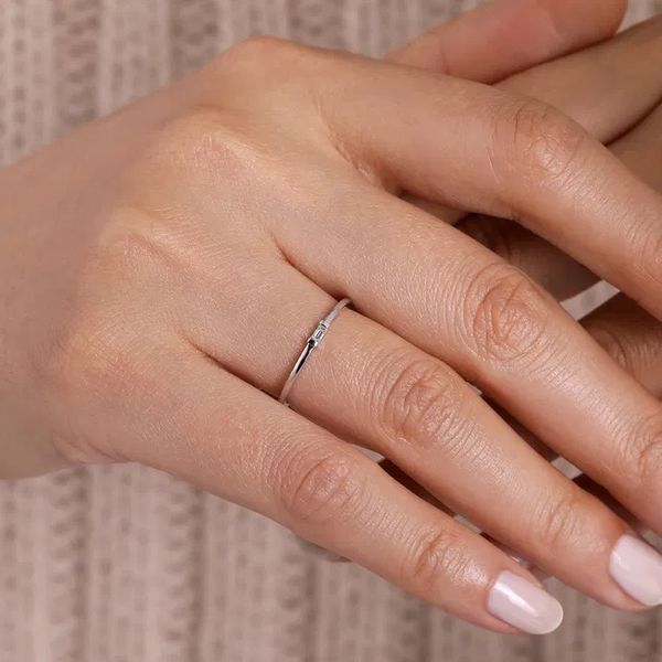 Dainty Stackable Ring Image 5 David Douglas Diamonds & Jewelry Marietta, GA
