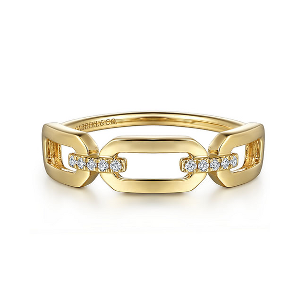 Link Chain Ring David Douglas Diamonds & Jewelry Marietta, GA