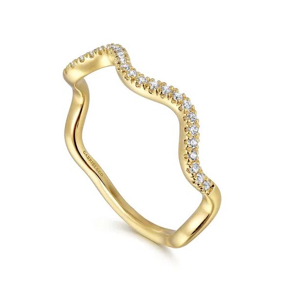 Wave Stackable Ring Image 3 David Douglas Diamonds & Jewelry Marietta, GA