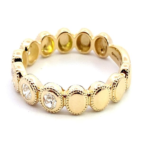 Oval Bezel Set Ring Image 2 David Douglas Diamonds & Jewelry Marietta, GA