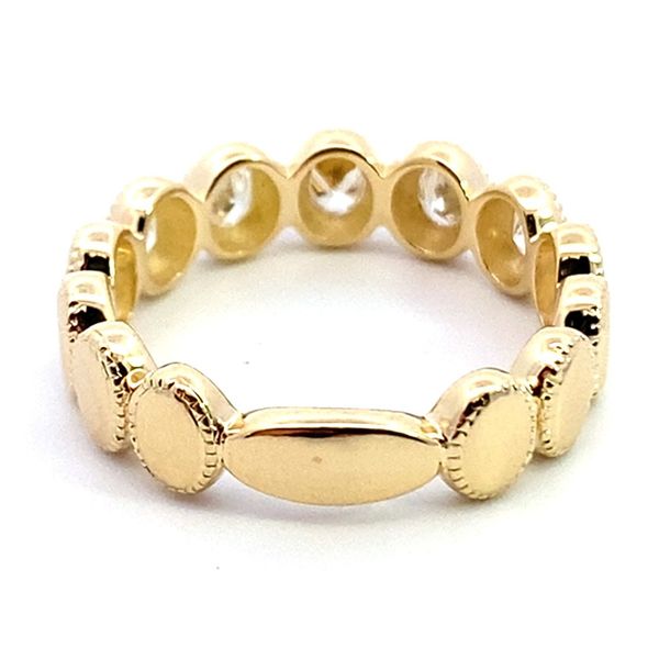 Oval Bezel Set Ring Image 3 David Douglas Diamonds & Jewelry Marietta, GA