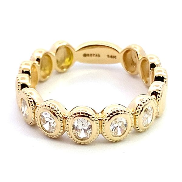 Oval Bezel Set Ring David Douglas Diamonds & Jewelry Marietta, GA