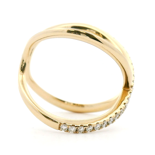 Criss-Cross Ring Image 4 David Douglas Diamonds & Jewelry Marietta, GA
