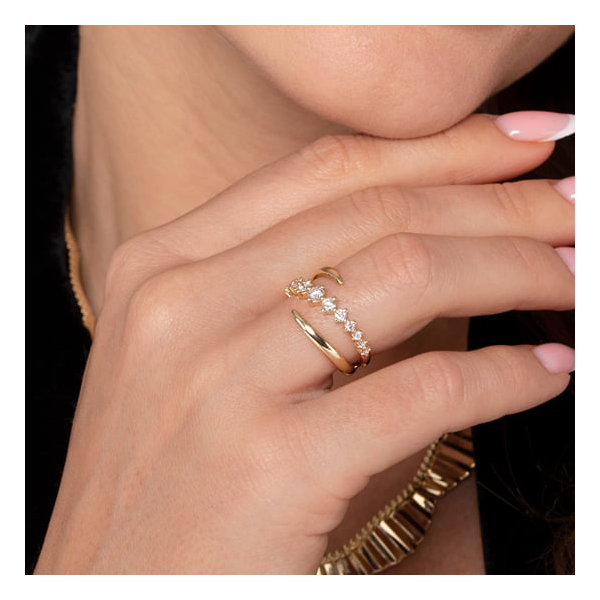 Kaslique Bypass Ring Image 5 David Douglas Diamonds & Jewelry Marietta, GA