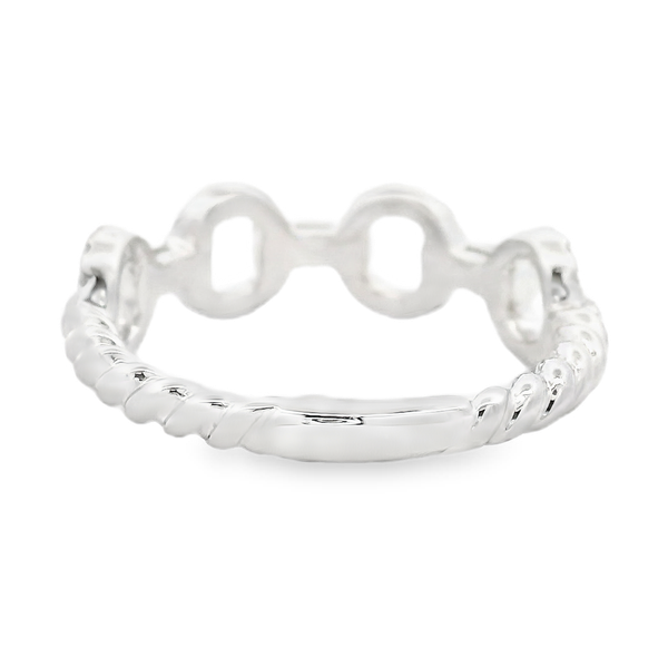 Chain Link Ring Image 3 David Douglas Diamonds & Jewelry Marietta, GA