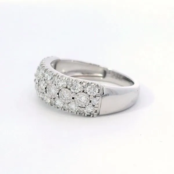 Pave Lab Diamond Ring | 1 ctw Image 2 David Douglas Diamonds & Jewelry Marietta, GA