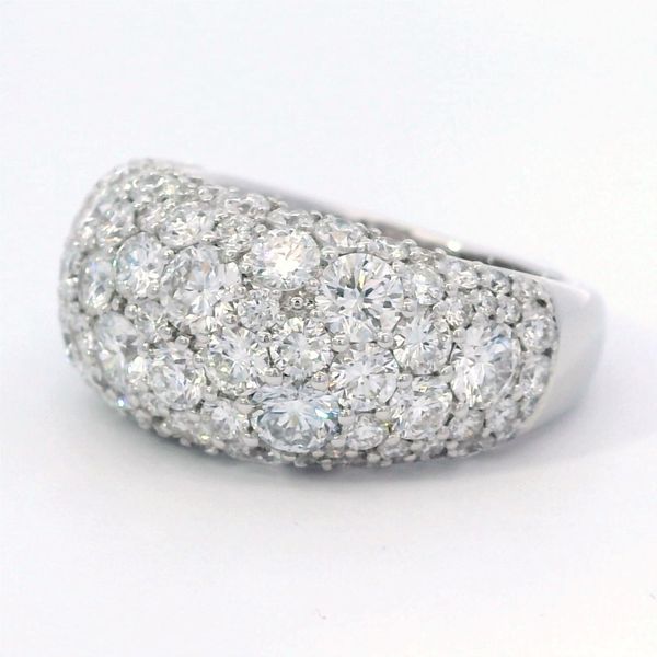 Pave Lab Diamond Ring | 4 ctw Image 2 David Douglas Diamonds & Jewelry Marietta, GA