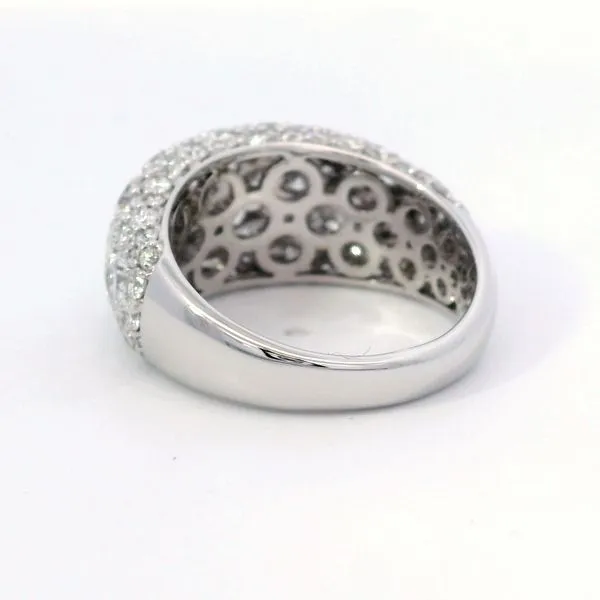 Pave Lab Diamond Ring | 4 ctw Image 4 David Douglas Diamonds & Jewelry Marietta, GA