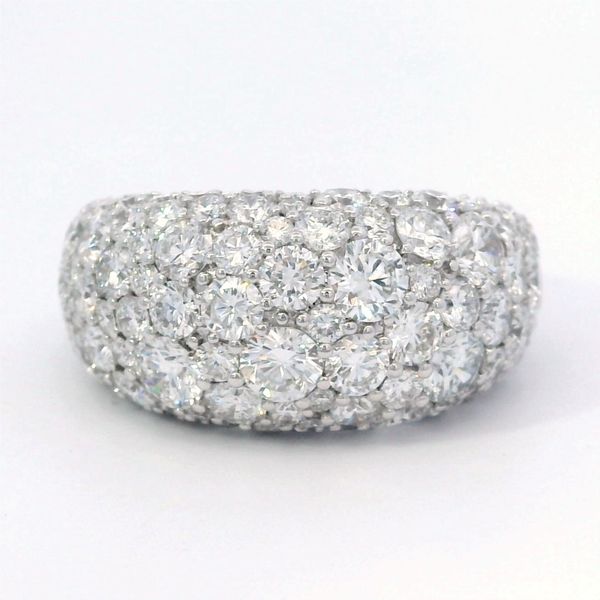 Pave Lab Diamond Ring | 4 ctw David Douglas Diamonds & Jewelry Marietta, GA
