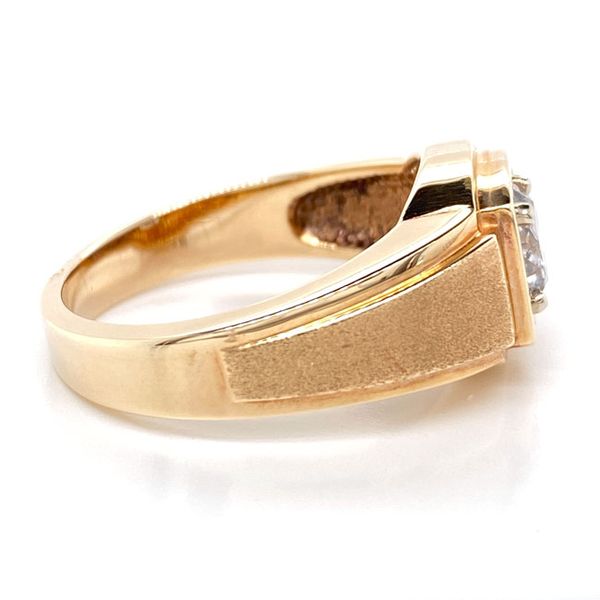 10k Diamond Signet Style Ring Image 3 David Douglas Diamonds & Jewelry Marietta, GA