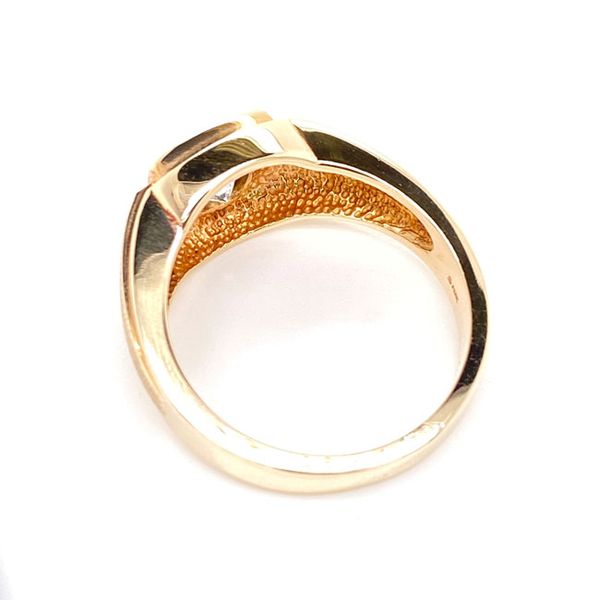 10k Diamond Signet Style Ring Image 5 David Douglas Diamonds & Jewelry Marietta, GA