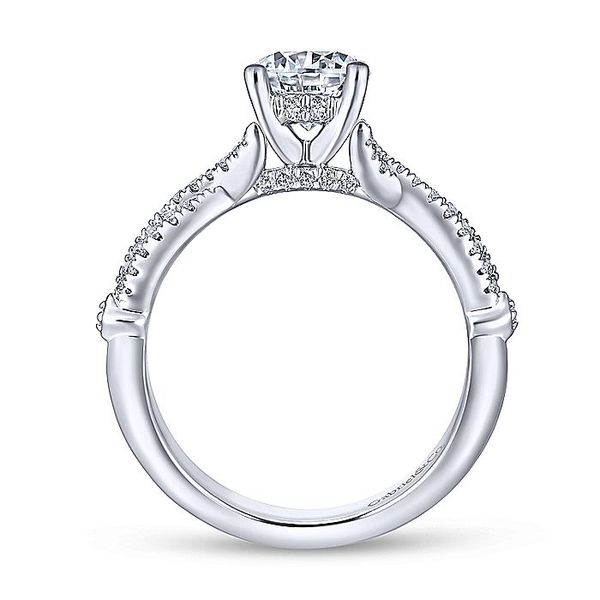 14k Braided Style Engagement Ring Image 2 David Douglas Diamonds & Jewelry Marietta, GA