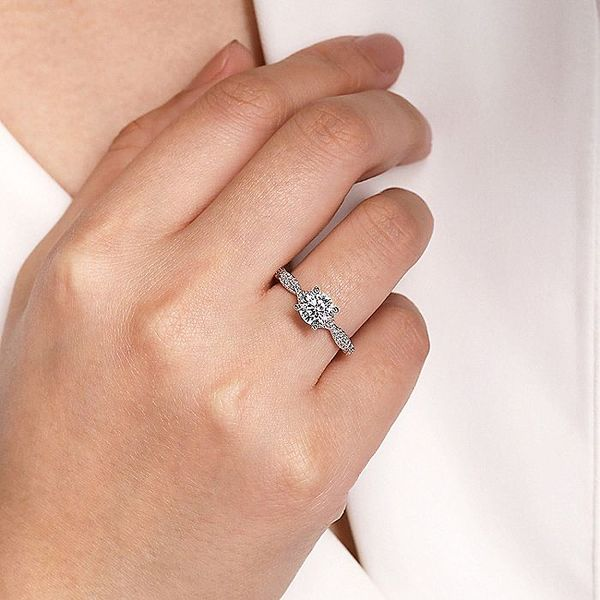 14k Braided Style Engagement Ring Image 5 David Douglas Diamonds & Jewelry Marietta, GA