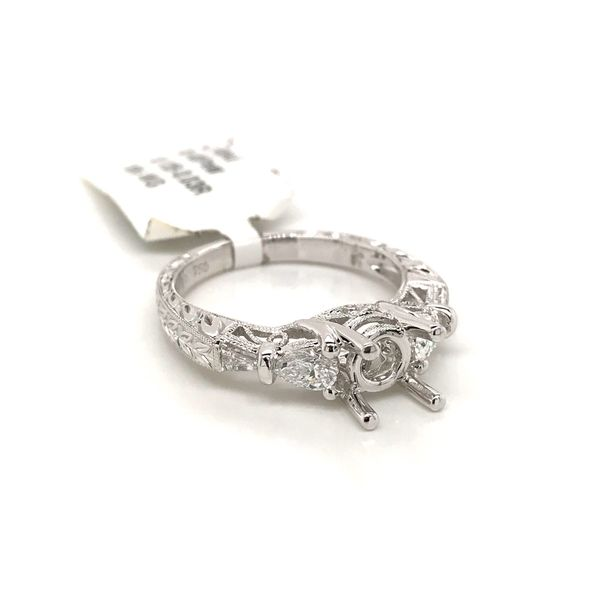 18k White Gold 5-Stone Style Diamond Engagement Rings Image 2 David Douglas Diamonds & Jewelry Marietta, GA