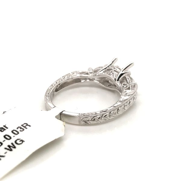 18k White Gold 5-Stone Style Diamond Engagement Rings Image 4 David Douglas Diamonds & Jewelry Marietta, GA