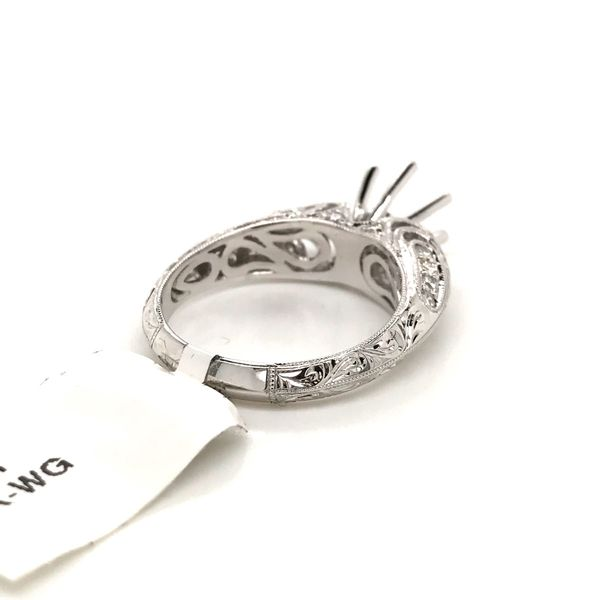 18k White Gold Diamond Engagement Ring Image 4 David Douglas Diamonds & Jewelry Marietta, GA
