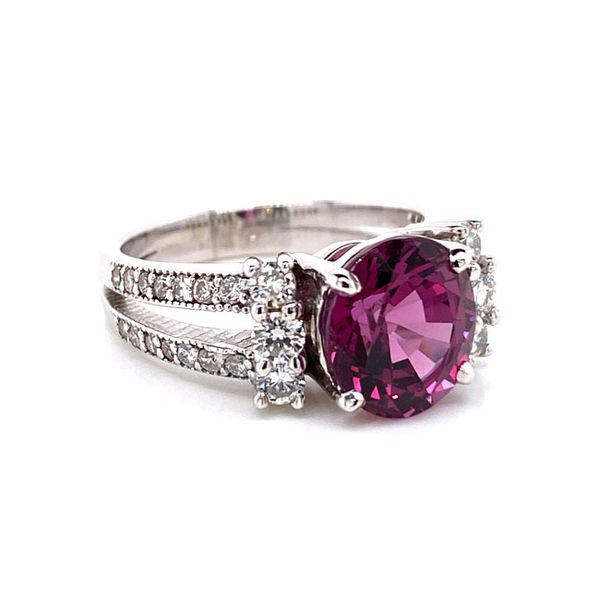 14k Split Shank Gemstone Ring Image 2 David Douglas Diamonds & Jewelry Marietta, GA