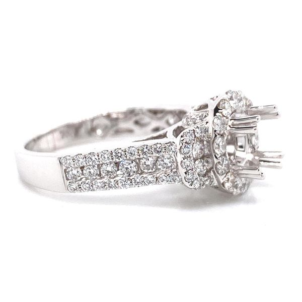 18k Multi Halo Engagement Ring Image 3 David Douglas Diamonds & Jewelry Marietta, GA