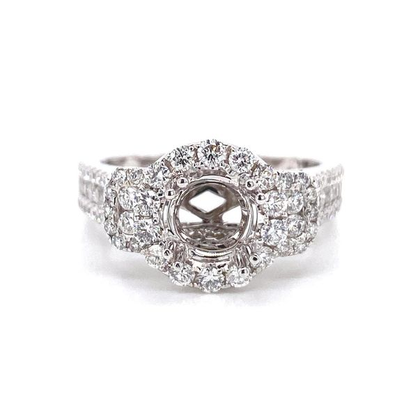 18k Multi Halo Engagement Ring David Douglas Diamonds & Jewelry Marietta, GA