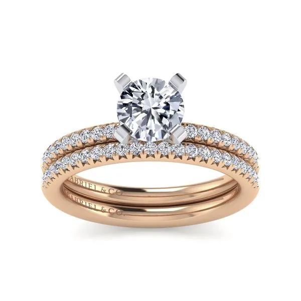 14k Accented Engagement Ring