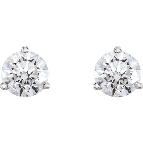 Platinum 3 1/2 CTW Diamond Earrings David Douglas Diamonds & Jewelry Marietta, GA
