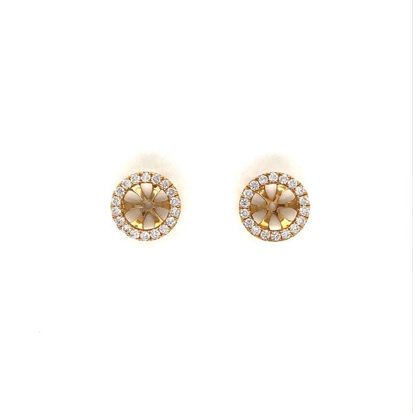 18k Yellow Gold Diamond Earring Jackets David Douglas Diamonds & Jewelry Marietta, GA