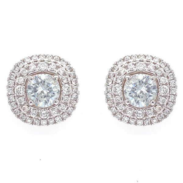 14k Earring Jackets for 1 CTW Stud Earrings Image 2 David Douglas Diamonds & Jewelry Marietta, GA
